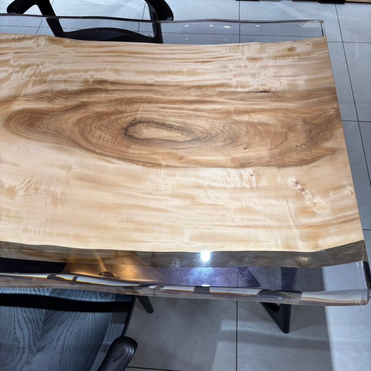 RESIN　トチ / 栃(杢)　1013-8　(W150cm)