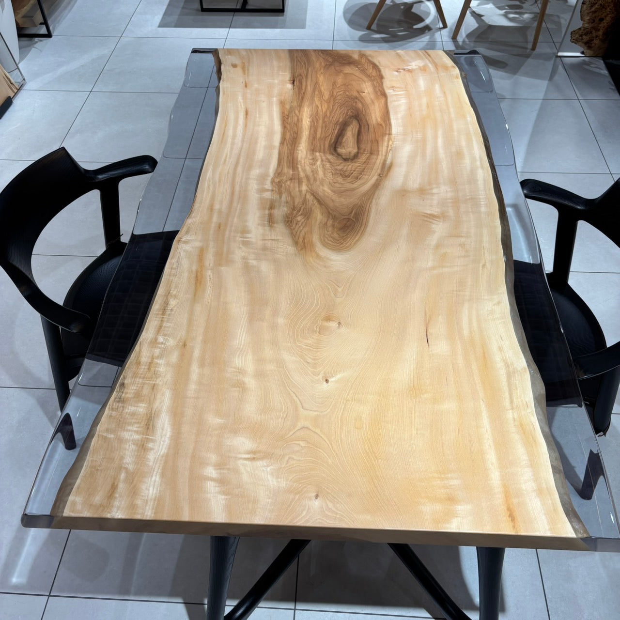 RESIN　トチ / 栃(杢)　1013-8　(W150cm)