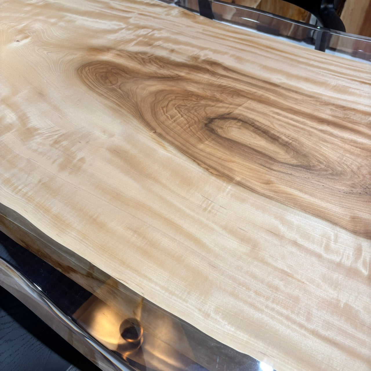 RESIN　トチ / 栃(杢)　1013-8　(W150cm)