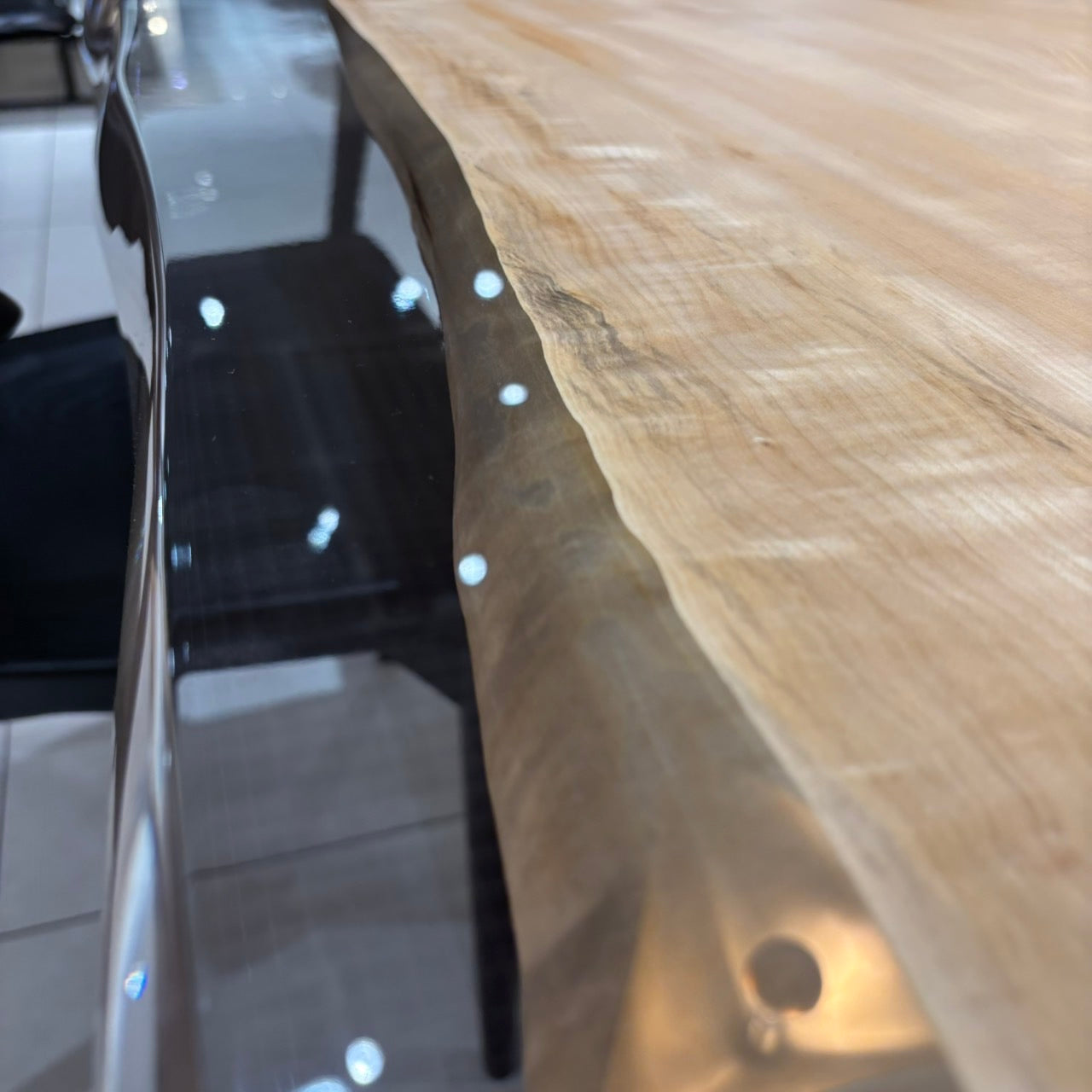 RESIN　トチ / 栃(杢)　1013-8　(W150cm)