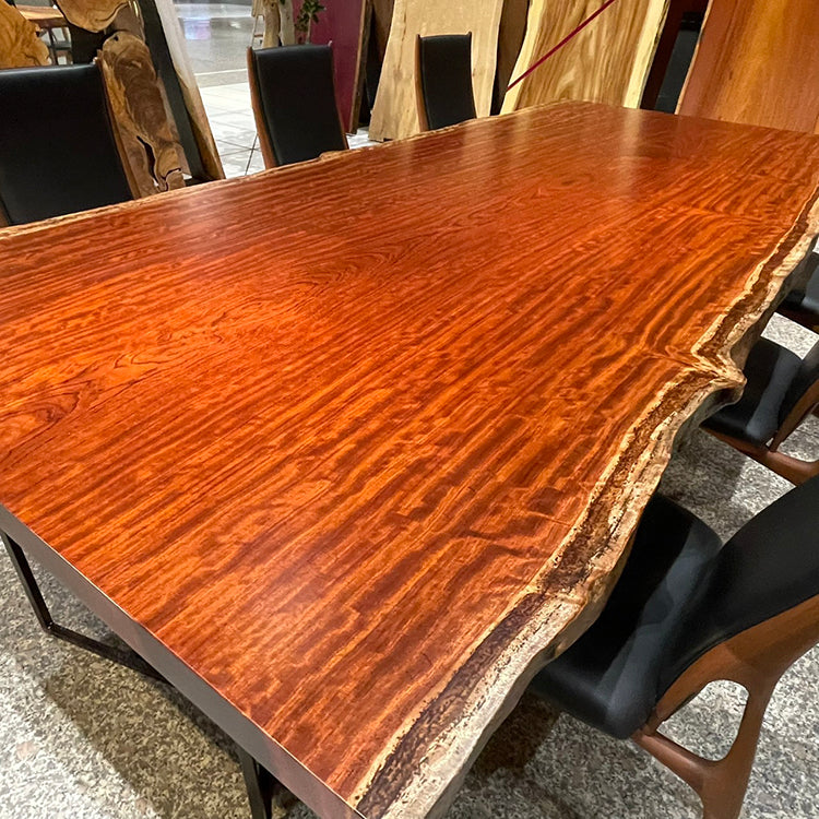 一枚板　ブビンガ(杢)　5245-3004　(W240cm)