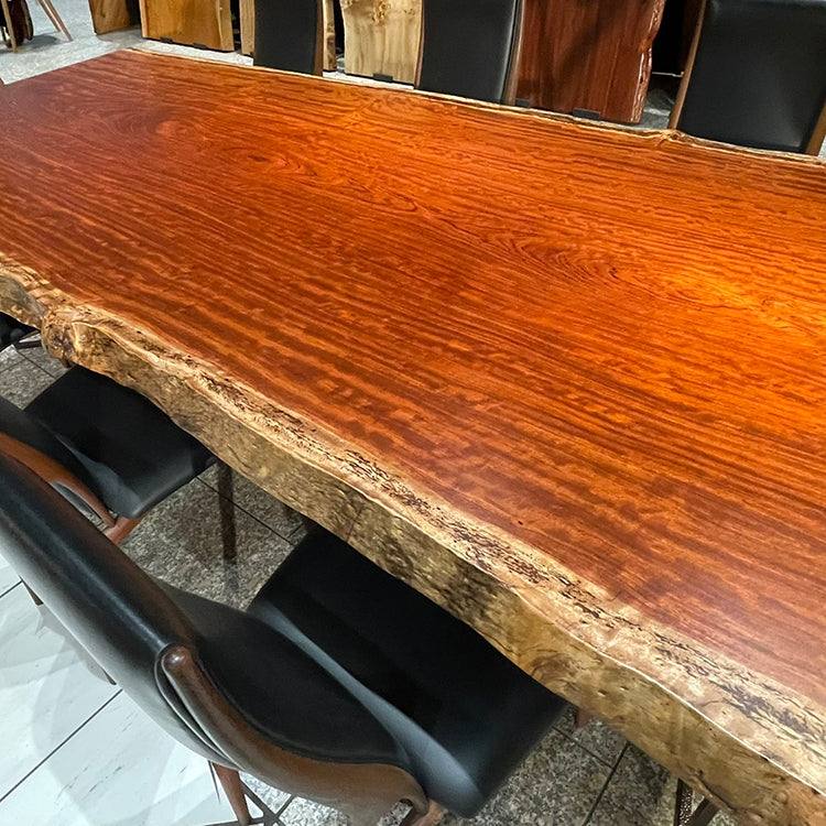 一枚板　ブビンガ(杢)　5245-3004　(W240cm)