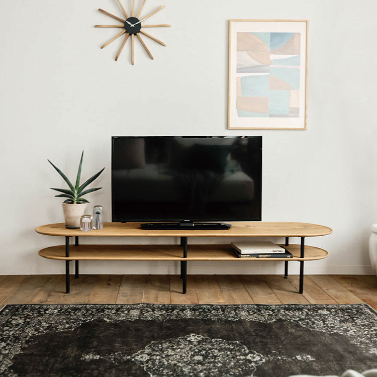 サーボ テレビボード 180cm 楕円タイプ