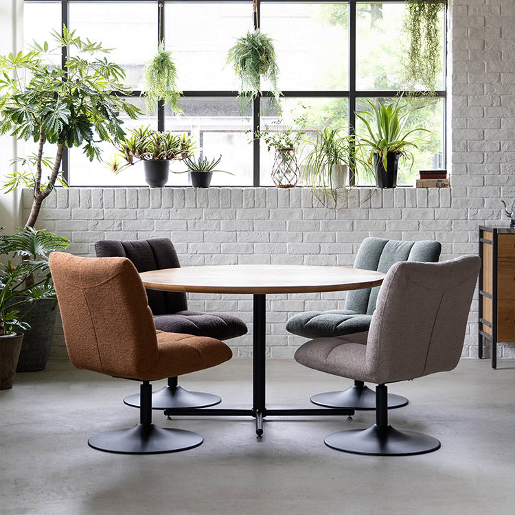 クリープ ダイニングテーブル 120cm 丸型