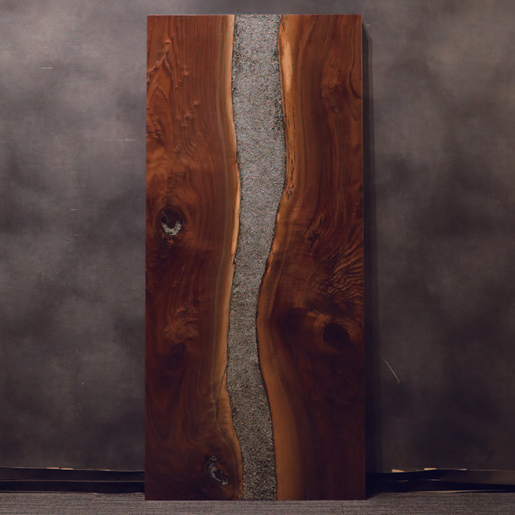 Granite　ウォールナット(杢)　1942-8+142-14　(W200cm)