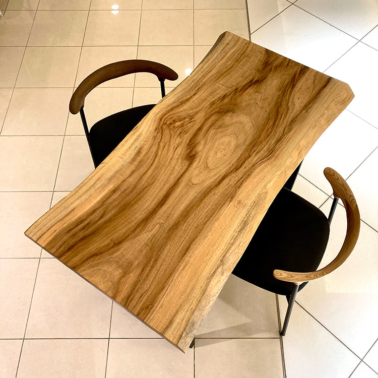 【SOLD OUT】一枚板　クス / 楠(杢)　2120-11　(W130cm)