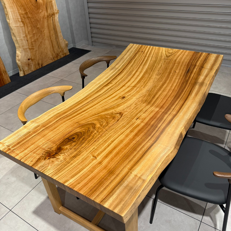 一枚板テーブル　クス / 楠　2579-5　(W180cm)