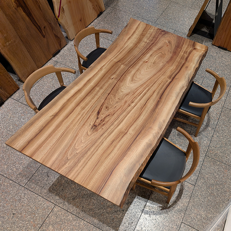 一枚板　クス / 楠(杢)　2983-13　(W200cm)