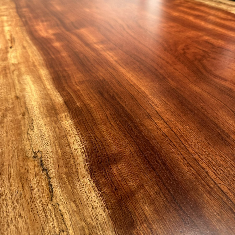 一枚板　ブビンガ(杢)　59-14-1　(W180cm)