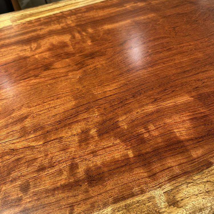 一枚板　ブビンガ(杢)　59-14-1　(W180cm)