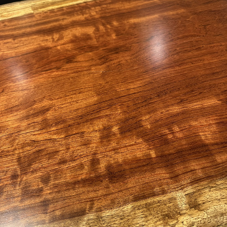 一枚板　ブビンガ(杢)　59-14-1　(W180cm)