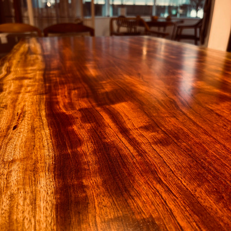 一枚板　ブビンガ(杢)　59-14-1　(W180cm)