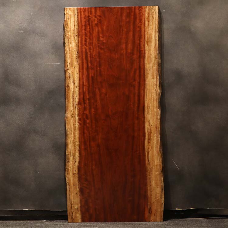 【SOLD OUT】一枚板　ブビンガ(杢)　59-14-2　(W200cm)
