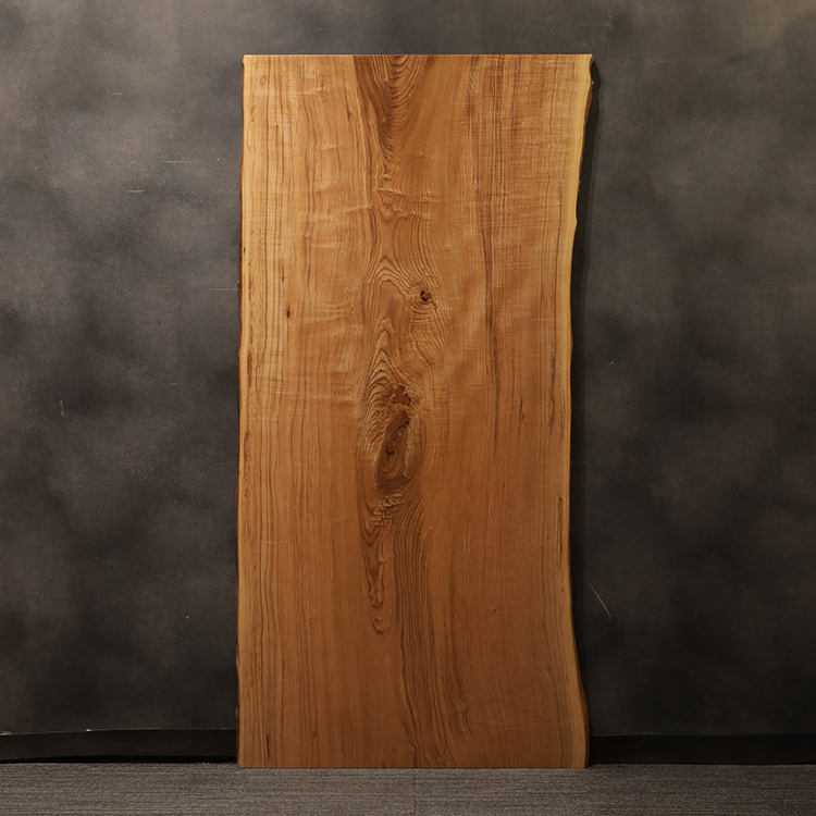 一枚板　タモ / 櫤(杢)　743-6　(W220cm)