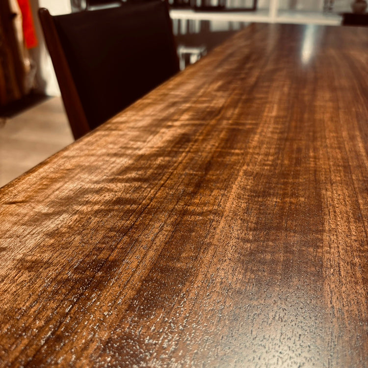 【SOLD OUT】一枚板　ウォールナット(杢)　KT-2-5　(W210cm)