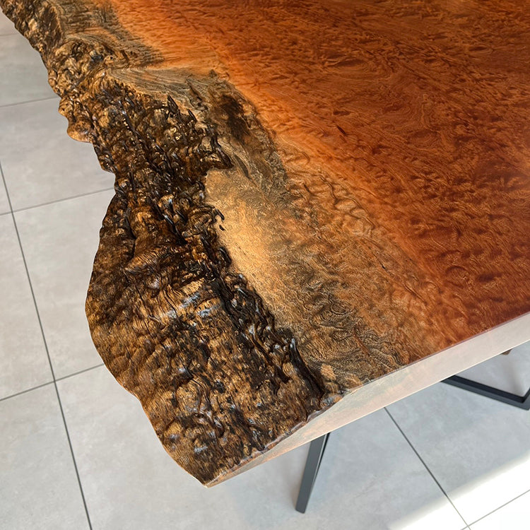 一枚板　サペリ(杢)　388-1/2-29-1　(W180cm)
