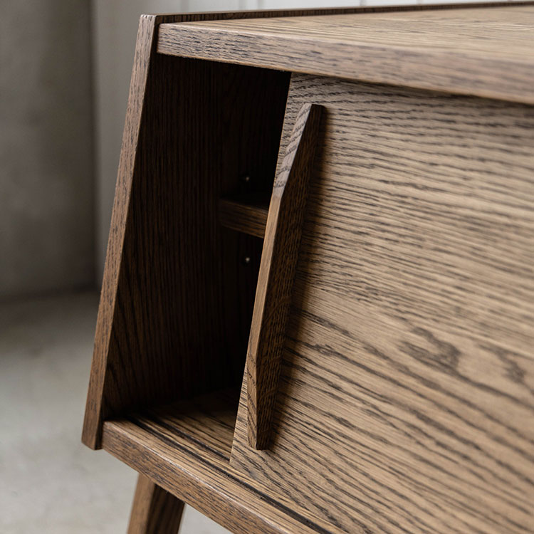 ライド テレビボード 200cm ミドルブラウン