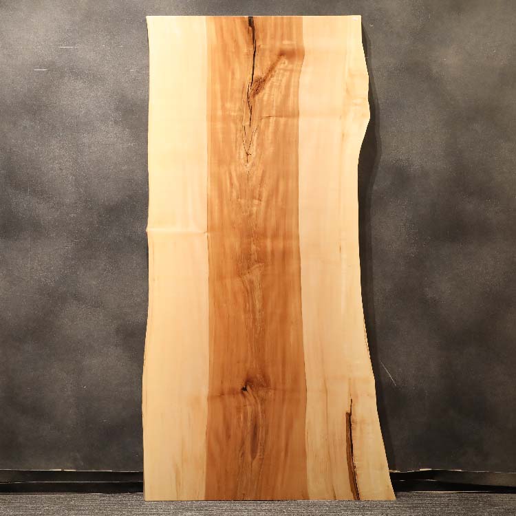 一枚板　トチ / 栃(杢)　1163-9　(W200cm)