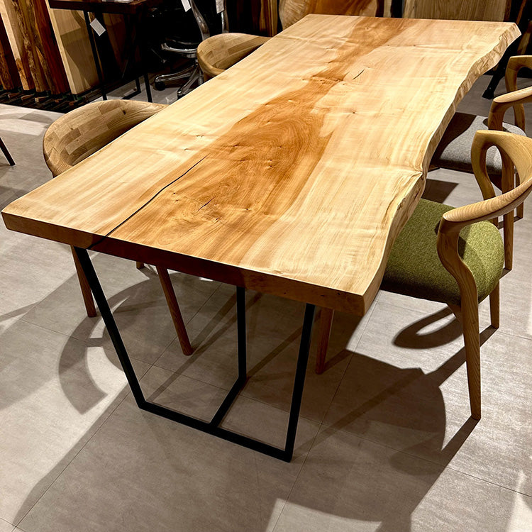 一枚板　トチ / 栃(杢)　1163-10　(W210cm)