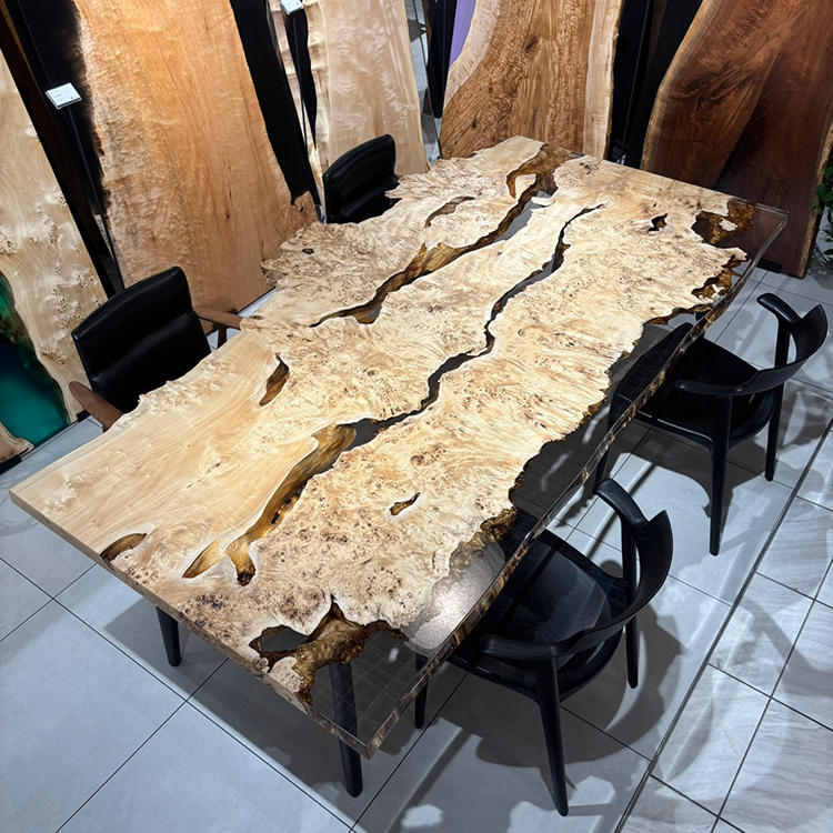 RESIN　ポプラ(杢)　HZ-241025　(W240.5cm)