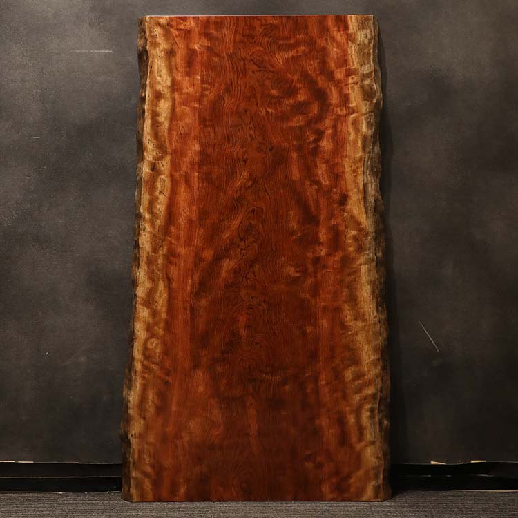 一枚板　ブビンガ(杢)　59-31-2　(W160cm)