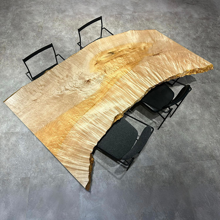 一枚板　カエデ / 楓(杢)　CN-1-6-2903　(W210cm)