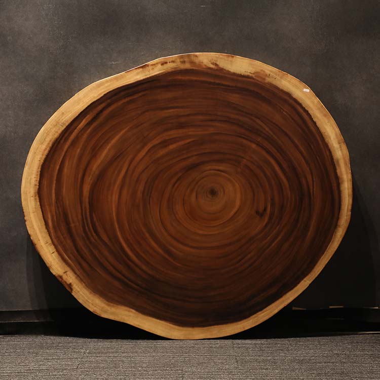 【SOLD OUT】一枚板　モンキーポッド　輪切り 134-A-8-3　(W117cm)