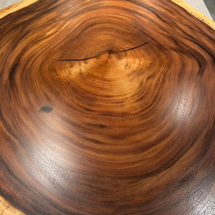 一枚板　モンキーポッド　輪切り 134-A-8-1　(W107cm)