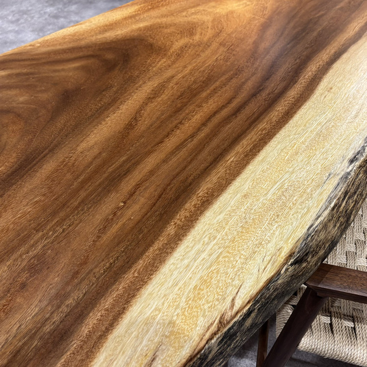 一枚板　モンキーポッド　5100-7-1　(W160cm)