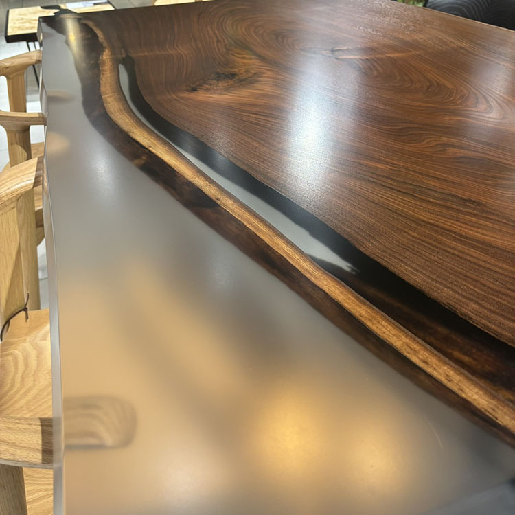 RESIN　ウォールナット(杢)　312670-3-2　(W180cm)