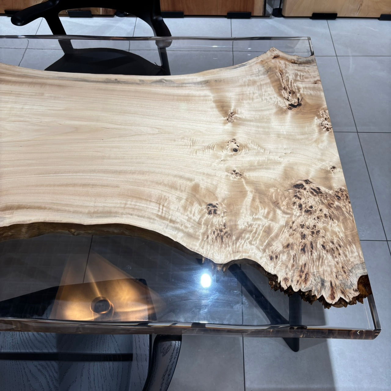 RESIN　ポプラ(杢)　262-4-2　(W150cm)