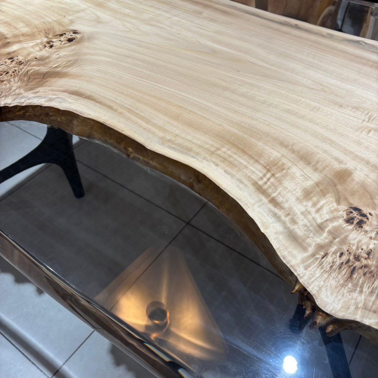 RESIN　ポプラ(杢)　262-4-2　(W150cm)