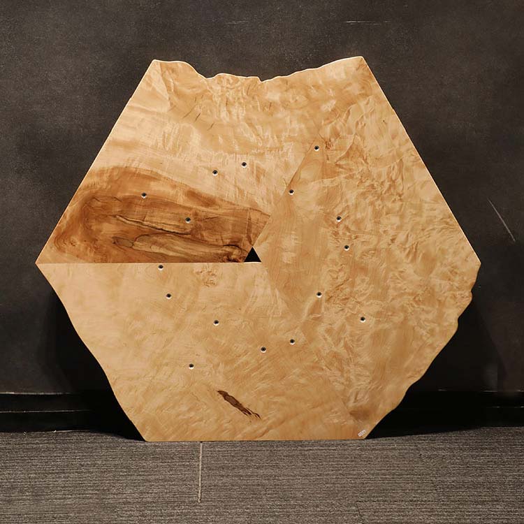 ハギ天板トチ / 栃(杢)テトラ539-2-1+2-2+9(W98.5cm)