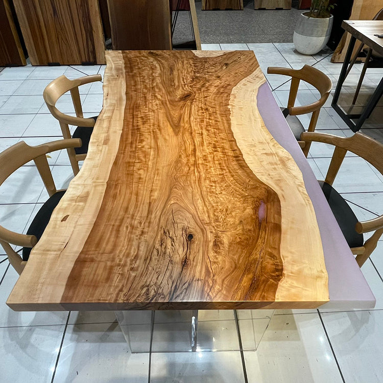 RESIN　トチ / 栃(杢)　K-HN-2201-874　(W180cm)