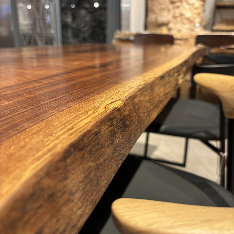 一枚板　ウォールナット(杢)　GZZ-162795-6　(W160cm)