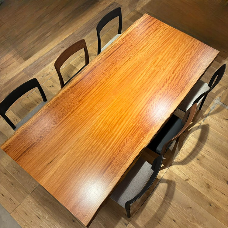 ハギ天板　ボセ(杢)　2503-1/2-16-1+2　(W200cm)