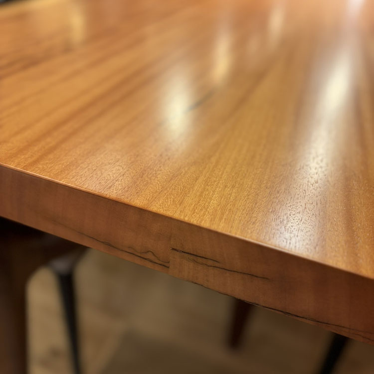 ハギ天板　ボセ(杢)　2503-1/2-16-1+2　(W200cm)