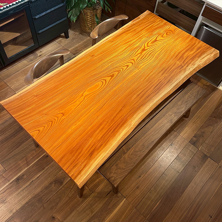 一枚板　ケヤキ / 欅(杢)　GR-2-2704　(W180cm)