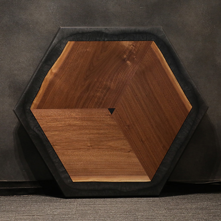 RESIN　ウォールナット　SK-011-5-1+5-2+5-3　(W120cm)