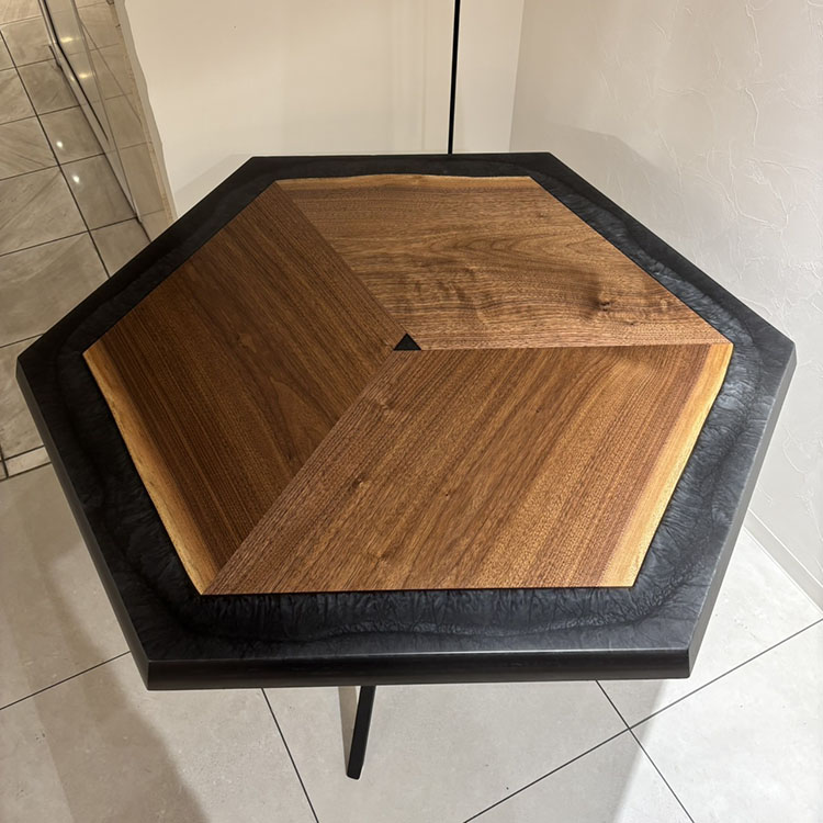 RESIN　ウォールナット　SK-011-5-1+5-2+5-3　(W120cm)