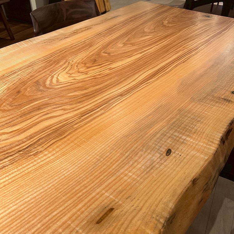 一枚板　アッシュ(杢)　22156-5-1　(W160cm)