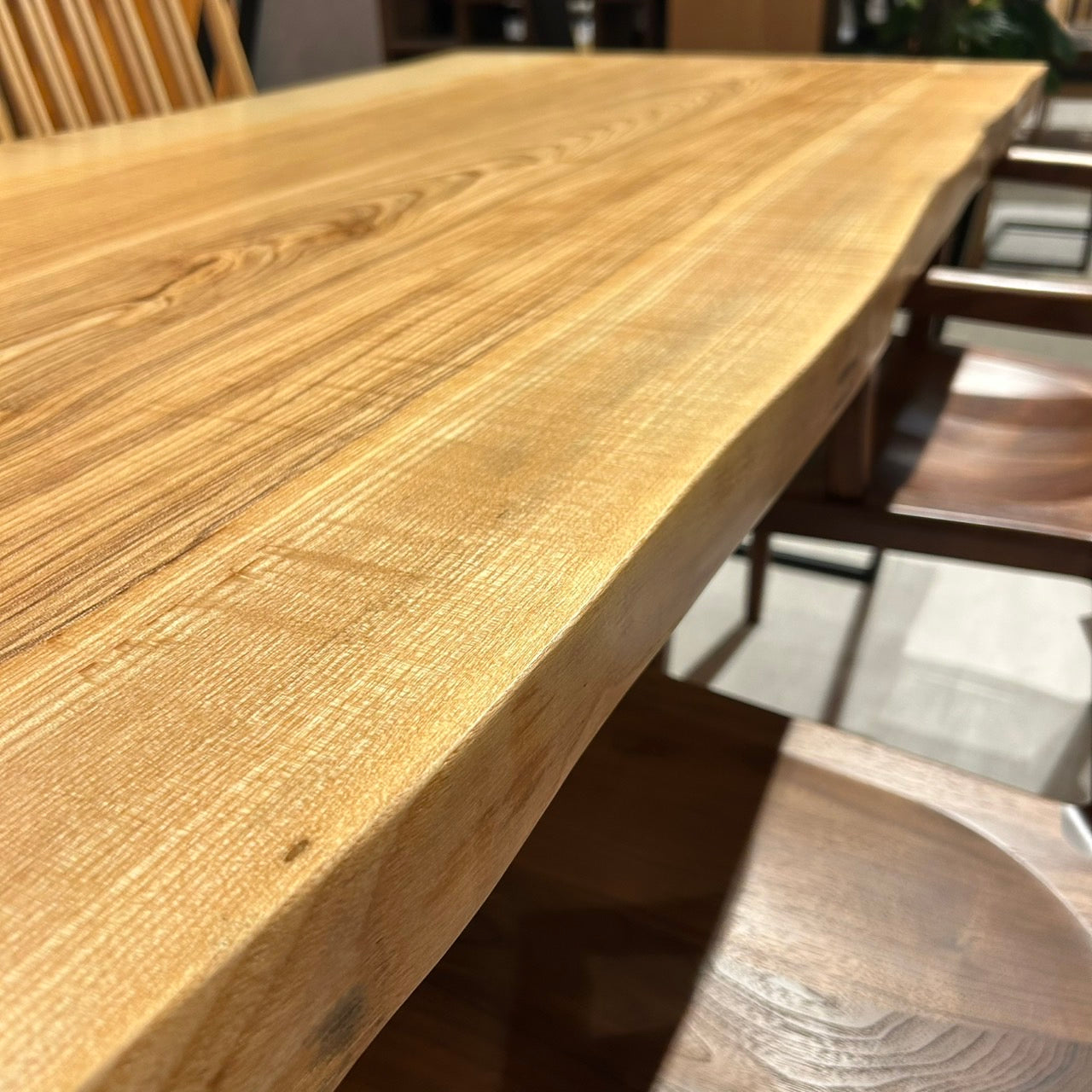 一枚板 アッシュ(杢) 22156-7-2 (W180cm)