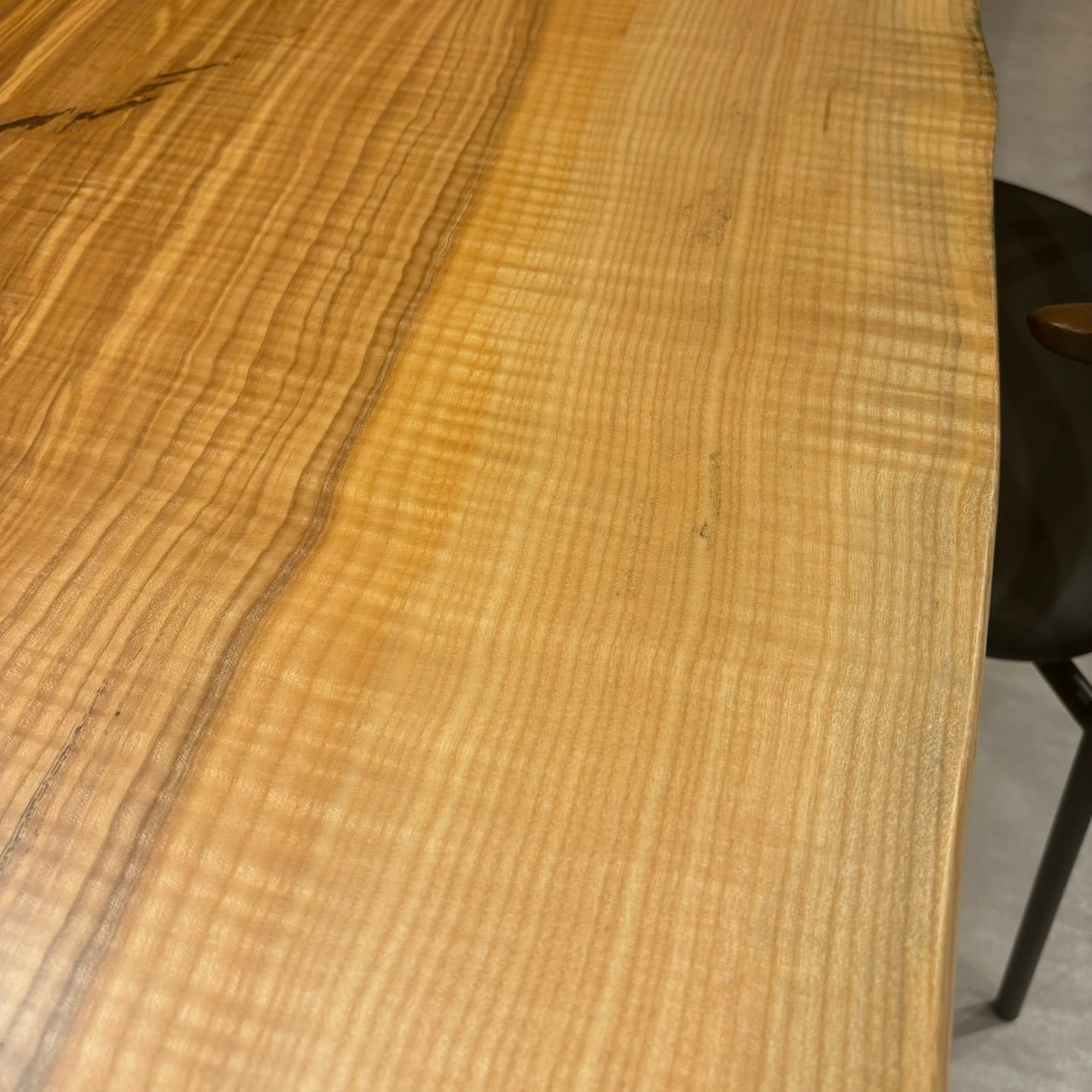 一枚板　アッシュ(杢)　22156-9-2　(W160cm)