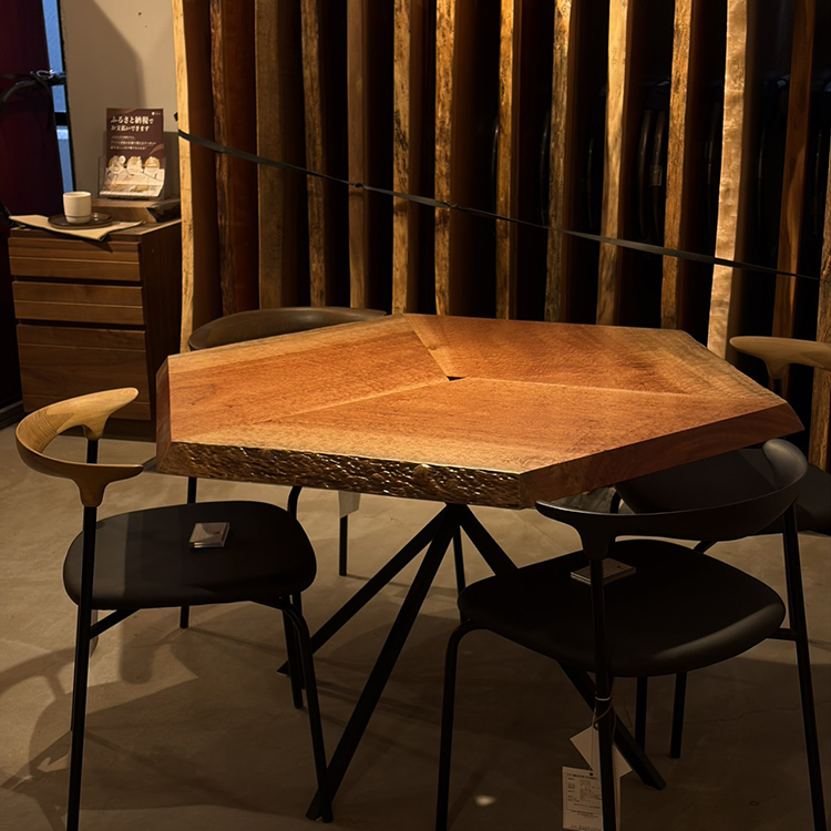 ハギテーブル　テトラ　ボセ　356-2/2-11-2+3+4　(W122cm)