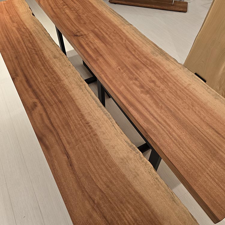 一枚板　ボセ(杢)　356-2/2-15-1+15-2　(W200cm)