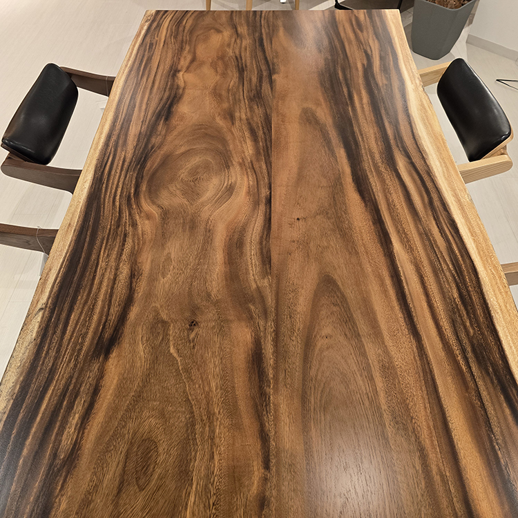 ハギ天板　モンキーポッド　069-2-3+2-5　(W180cm)