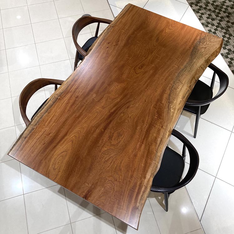 一枚板　ケヤキ / 欅(杢)　CN-288-2801　(W210cm)