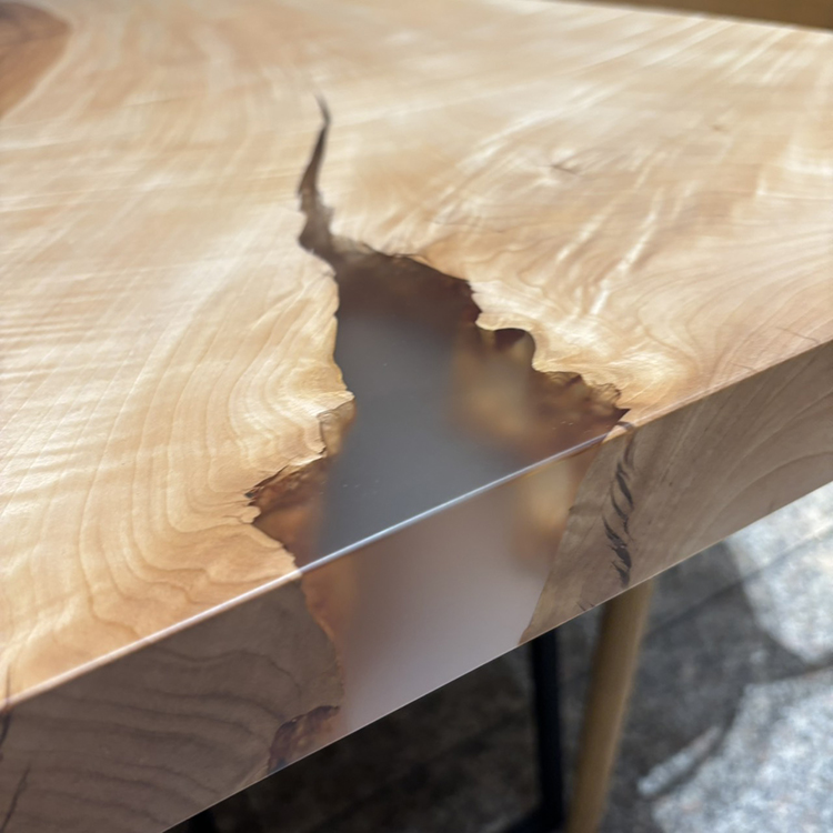 一枚板　トチ / 栃(杢)　532-6-2　(W180cm)