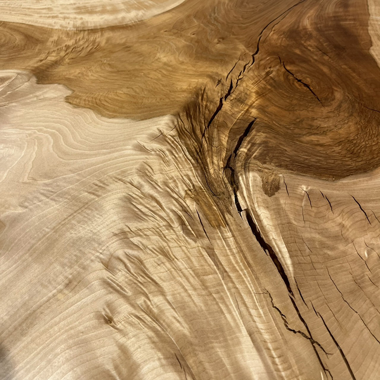 一枚板　トチ / 栃(杢)　532-7-2　(W160cm)