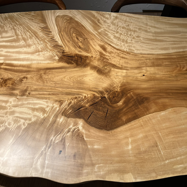 一枚板　トチ / 栃(杢)　532-8-1　(W180cm)